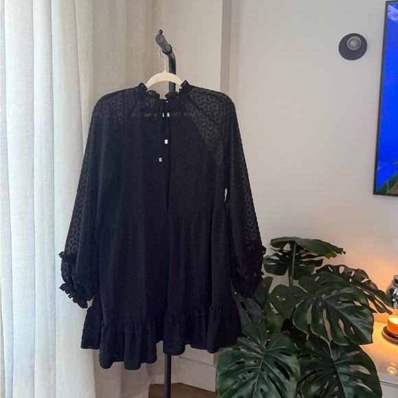 Babydoll Mini Dress – Size L - Picture 3 of 6